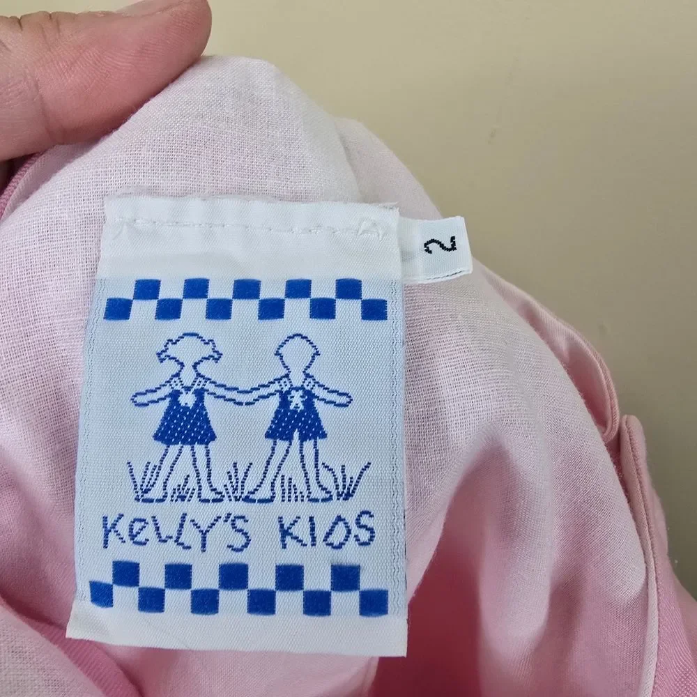 Vintage Kelly's kids applique Anna jumper size 2